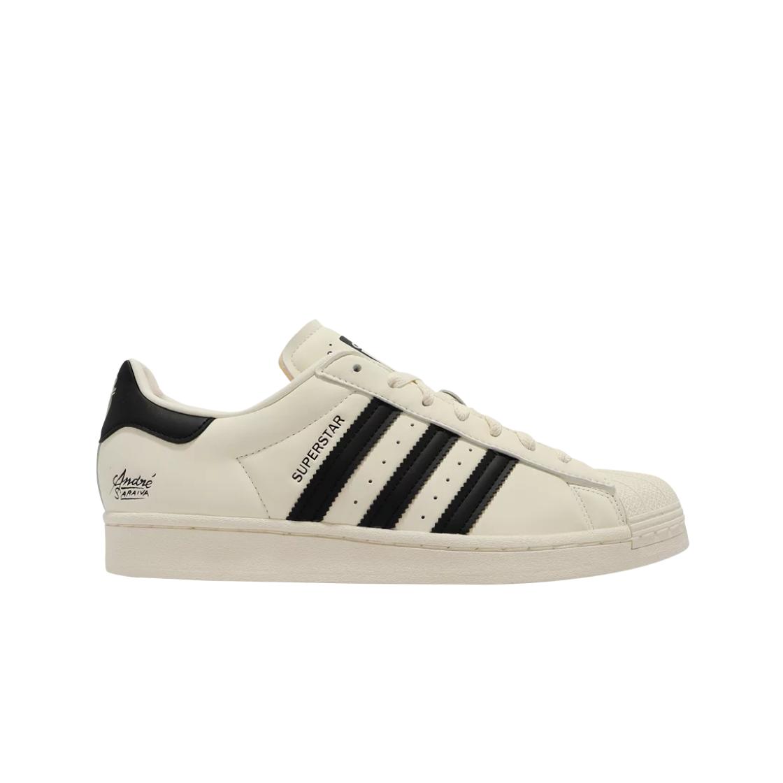 

Мужские кроссовки Adidas x Andre Saraiva Superstar Cream White Core Black GZ2203