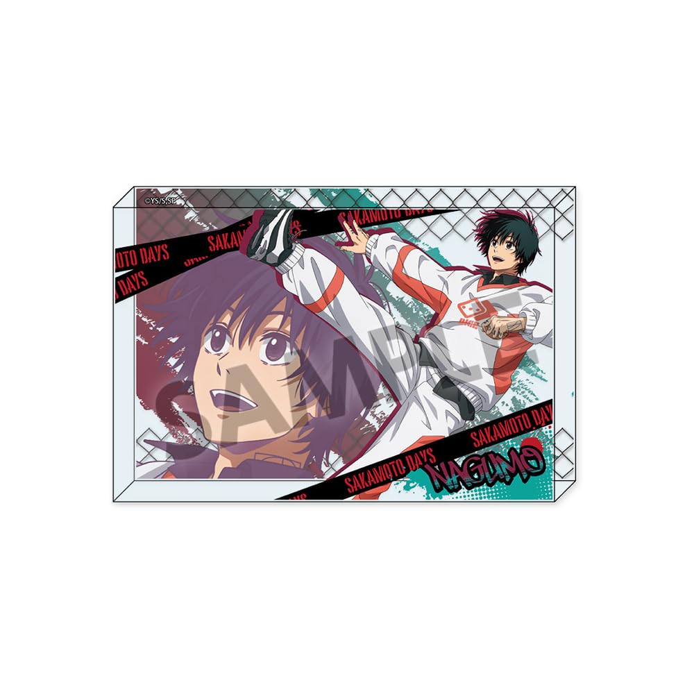 SAKAMOTO DAYS Original Acrylic Block: Nagumo Parkour ver.