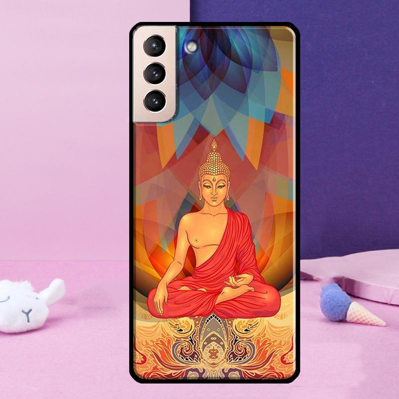 Buddha Budha Phone Case For Samsung Galaxy S25 S24 Ultra S9 S10 S20 S21 S22 Plus S23 FE S24 FE Cover
