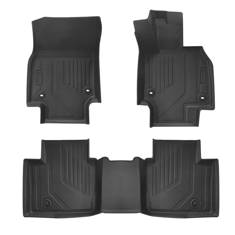 TPE Waterproof Floor & Trunk Mats for Right-Hand Drive Toyota CROWN CROSSOVER Sedan - Wear-Resistant