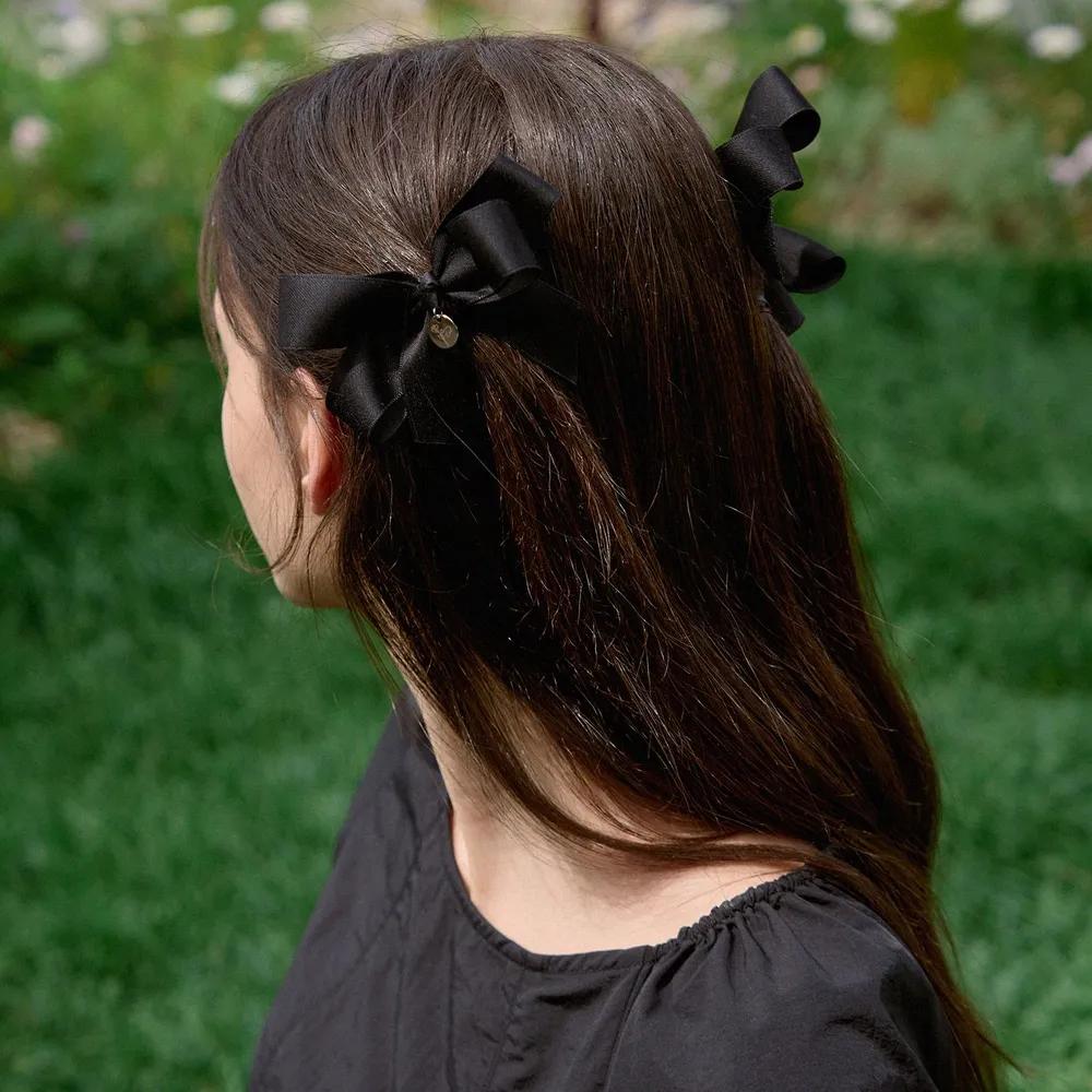 Zephyr Two Ribbon Hair Pin Set [3 COLORS]