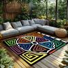 Unique Pattern Floor Mat Doormat Washable Home Decor Entrance Rug Non Slip Modern Abstract Art Carpet Living Room Kitchen Mat