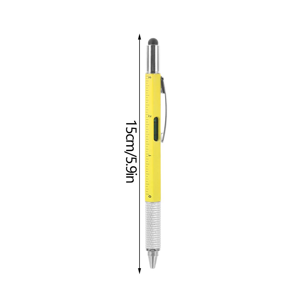 Tools Screen Touch Screwdriver Multi-functional Pen Capacitive Pen Ruler Gadgets Ballpoint Pen
