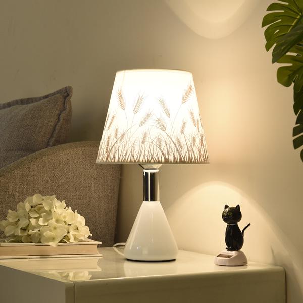 Modern LED Dimmable Bedside & Study Lamp with Eye Protection and Remote Control