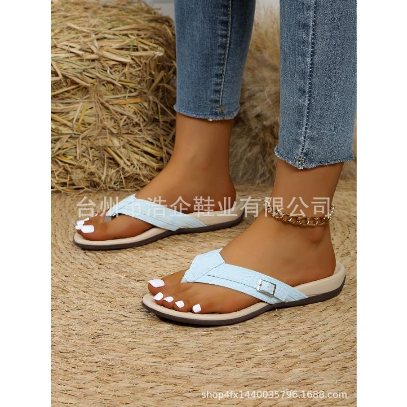 Casual Non-slip Flip-flops Women's Slippers Wear-resistant Cool Slippers Large Size