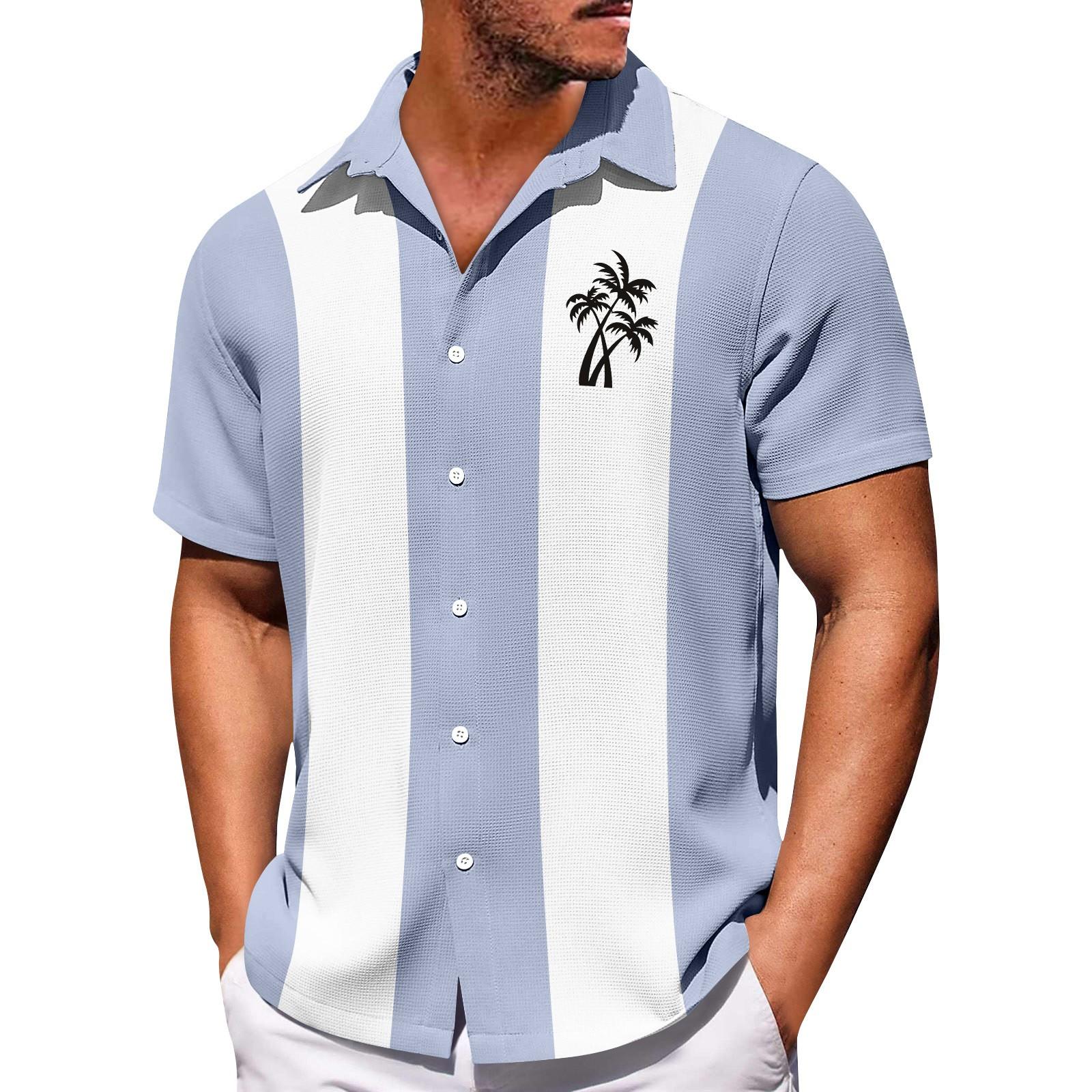 

Мужские гавайские рубашки с короткими рукавами и пуговицами с принтом. Мужские повседневные модные рубашки с короткими рукавами. XXXXL