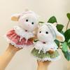 Plush Sheep Keychain With Soft Polyester Fill For Gift And Backpack Decor
