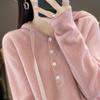 Women's Cashmere Sweater Qinghe Cashmere 30% Cashmere 70% Wool Women's Autumn and Winter Cashmere Pullover Soft and Warm
