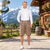 Men's Brown Suede Beer Pants Size XS
