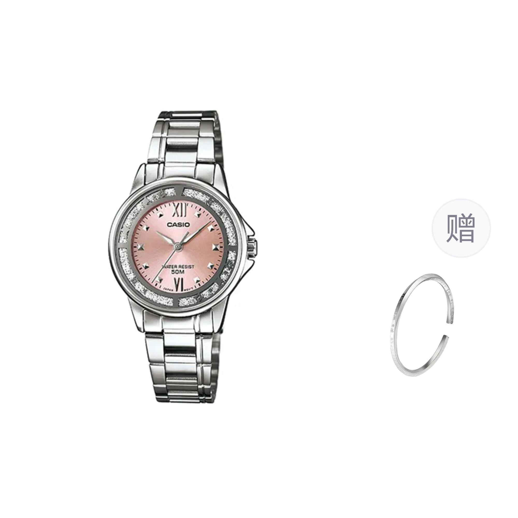 CASIO Women s DRESS Pink Watch LTP-1391D-4AVDF- Pink Watch Dial