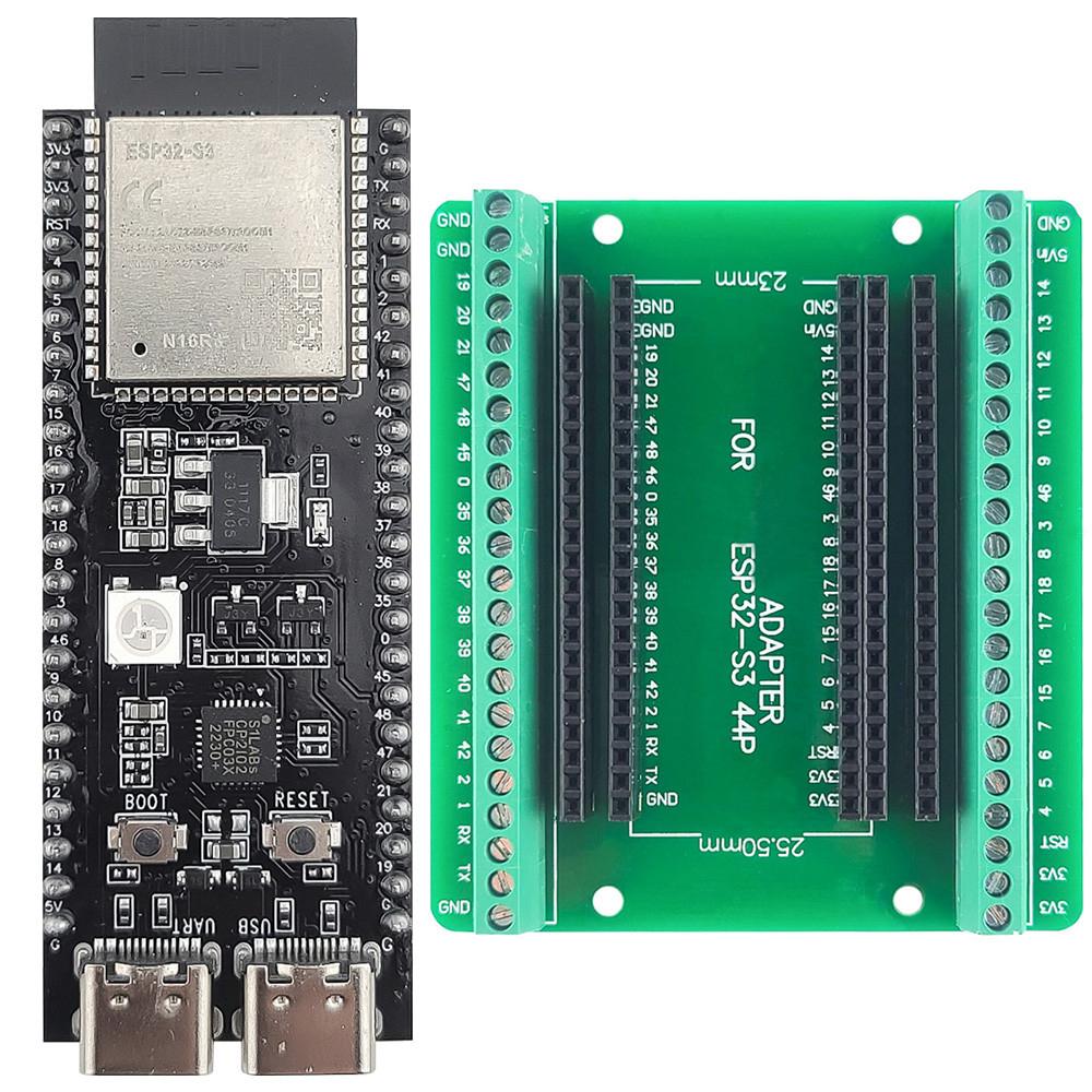 ESP11-S1 Development Board with Expansion Adapter BT 1.1G Wifi Module 8MB PSRAM N16R8 11Pin CP1111 Type-C ESP11-S1-DevKitC-1