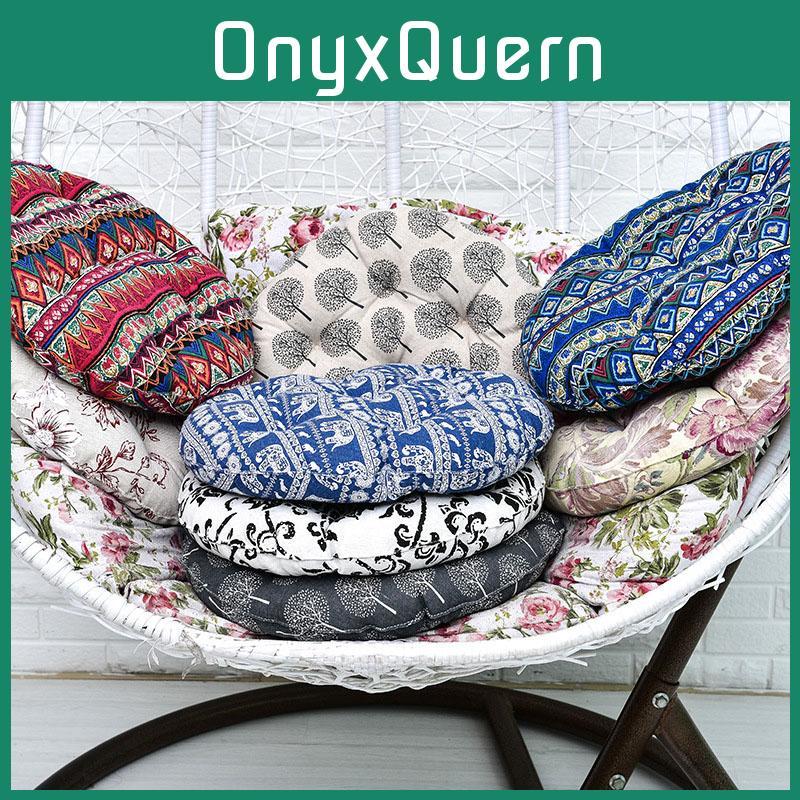 Luxuriöses rundes Kissen Patio Tatami Meditationsmatte Sitzkissen mit weichem Griffgefühl