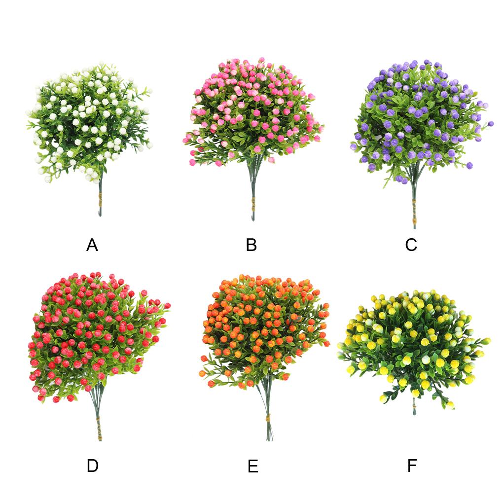 10x Low Maintenance And Long-lasting Durability Artificial Flowers For Any Occasion Flowers Home Decoration Fake Flowers