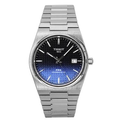 PRX Powermatic 80 Gradientas Nerūdijantis Plienas Juodas Chameleono Ciferblatas Automatinis T137.407.11.051.01 100M Vyriškas Laikrodis