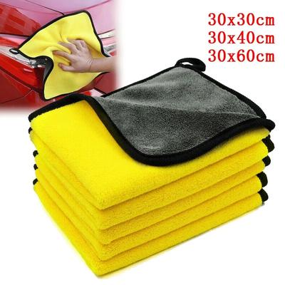 30x30/40/60CM Autowasch-Mikrofasertuch Autoreinigungstrockentuch Säumen Autopflegetuch Detaillierung Autowaschtuch Für Universal