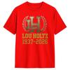Lou Holtz 1937 2026 T-Shirt Strand Reines Baumwoll-T-Shirt Für Mann Harajuku Lässiges T-Shirt Kurze Ärmel Streetwear Kleidung