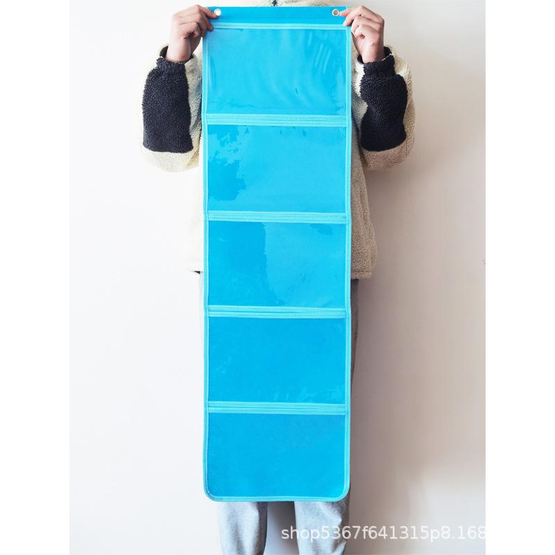 A4 Transparent Hanging Art and Book Storage Bag - Modern and Simple
