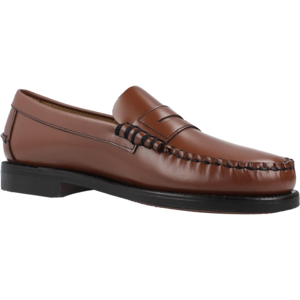 Sebago Beefroll Classic Dan Cm Loafers, Brown, 8.5 Inches/26.5