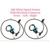 Set 2  ABS Wheel Speed Sensor W/Connector Front-L/R Fits Chevrolet GMC 1995-2000