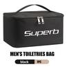 AAABS1 Large Capacity Car Logo Toiletry Bag Travel Storage Box Auto Accessories For Skoda Fabia Kamiq Superb Scala Enyaq-iV MK3 VisionS