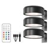 1/2/3Pcs No-Drill Magnetic LED Light Wall Mounted Art Display Light  Night Light