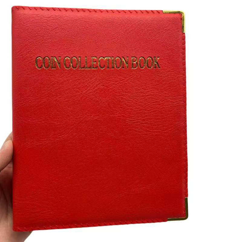 Version auf Englisch Album für Münzsammlung mit großer Kapazität für 480 Münzen für antike Münzen