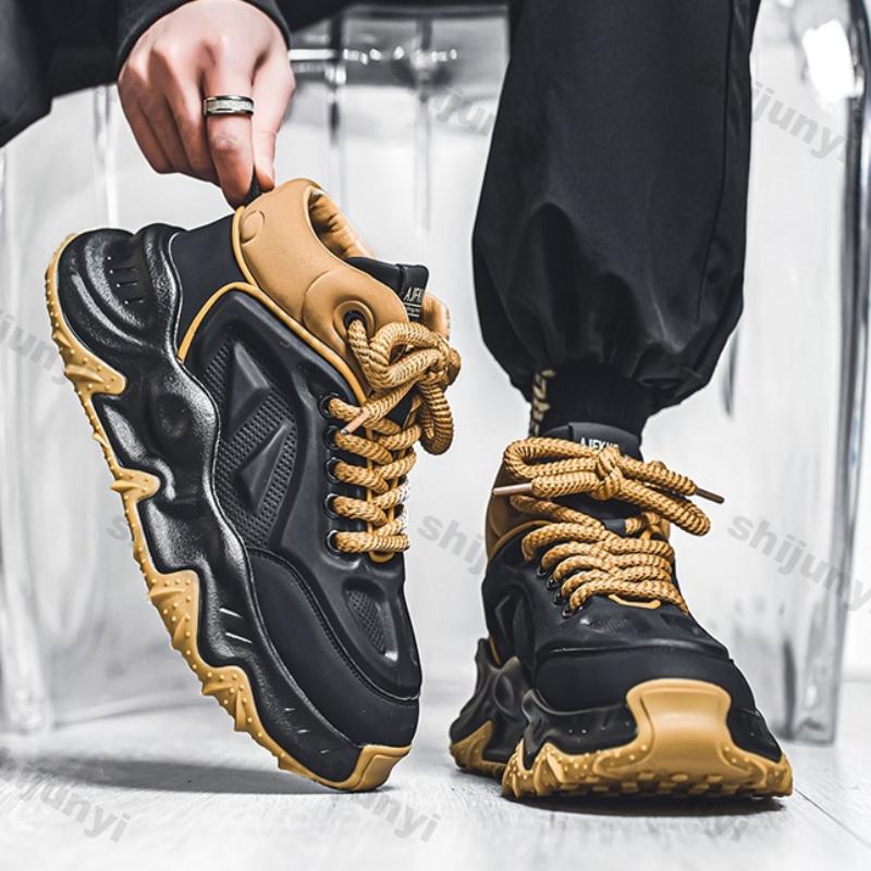 Fashion Men Luxury Casual Sneakers Spring Autumn Sports Shoes Men Comfortable Running Shoes Outdoor Vulcanized Shoes Zapatillas Hombre