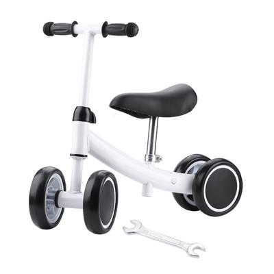 Gleichgewichtstraining Mini Bike Roller Walker Roller für 12 Jahre altes Baby (Weiß)