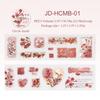 50mm*200cm Flower Cluster Series Vintage Plant Floral Landscape PET Tape Creative DIY Journal Material Collage Stationery