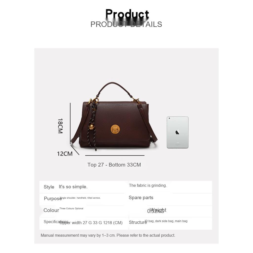  Crossbody Bag Women PU Lock Buckle Daily Casual