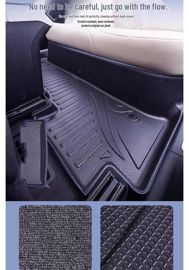 Eco-Friendly, Odorless, Waterproof TPE Floor Mats for 24-25 Xiaomi SU7