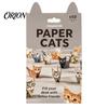 3D Animal Paper Folding Origami Craft Kit, DIY Cat Dog Set with Instruction, Handmade Desktop Decoration Fun Screen?Free Art Activity, Creative
