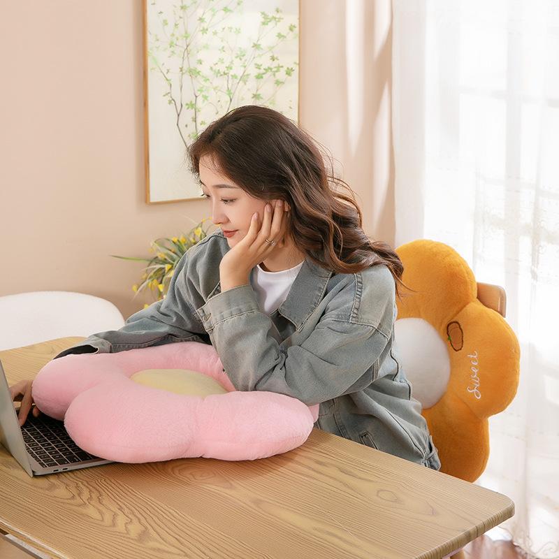 Flower Cushion Plush Toy Office Chair Cushion Student Cushion Sun Flower Pillow