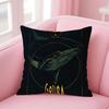 Band G-Gojira Cushion Cover Natural Linen Pillow Case Double-Sided Print Decorative Sofa Pillowcase Home Decor Gift