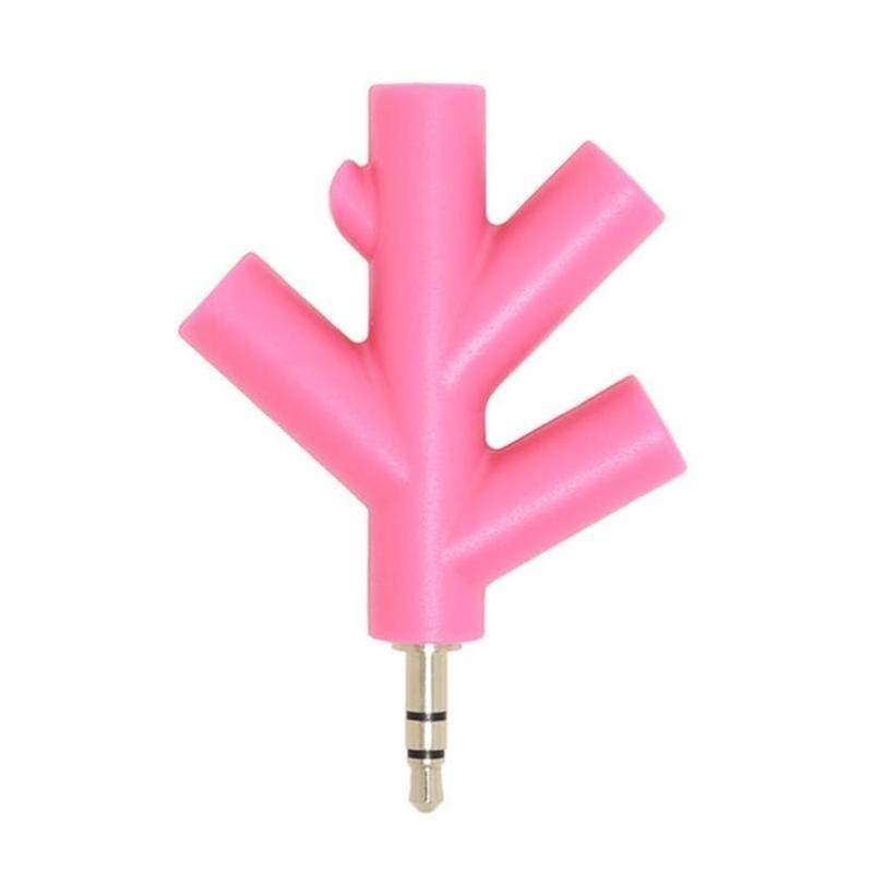 3.5mm Earphone Headphone Audio Splitter 1 Male to 2 3 4 Female Y Port Cables