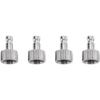 A84X-15Stk Airbrush Adapter Set Airbrush Schnellkupplung Trennkupplung Adapter Set Anschlussstück Set Buchsenanschluss