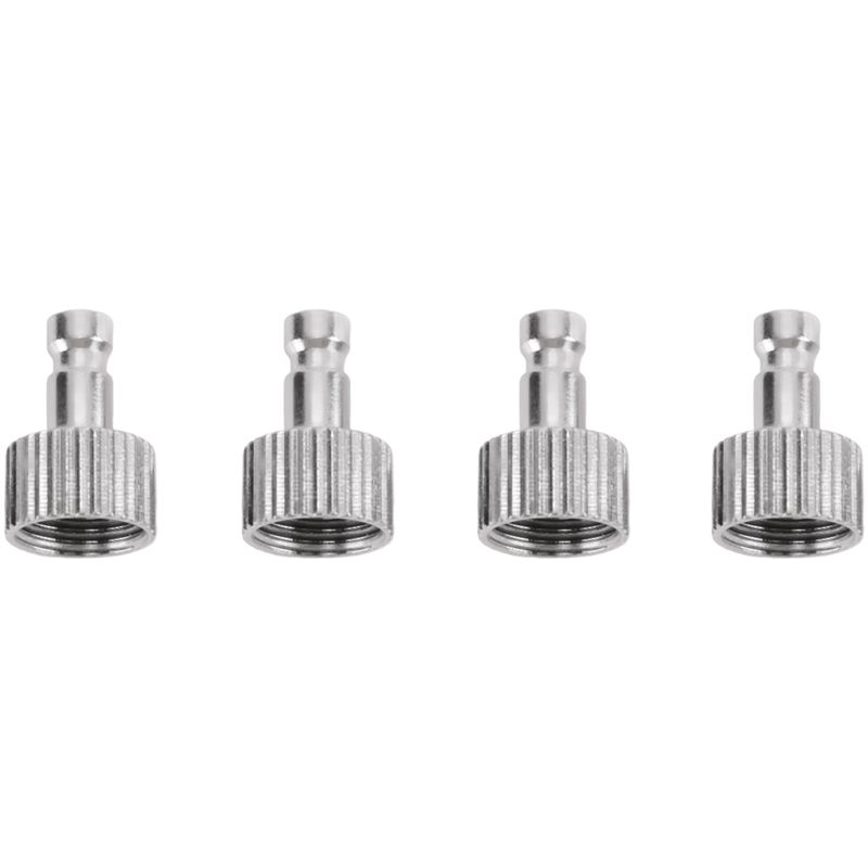 A84X-15Stk Airbrush Adapter Set Airbrush Schnellkupplung Trennkupplung Adapter Set Anschlussstück Set Buchsenanschluss