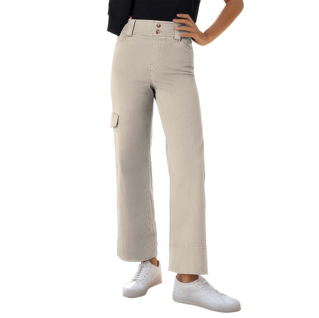 Wide Leg Pants For Women Yoga Pants High Waist Sweatpants With Pockets Stretch Pants Comfy Workout Sports Sweatpants