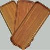 Acacia Wood Oval Tray: Rectangular Dinner Plate, Hotel Fruit Platter, Solid Wood Display, Coffee & Tea Cup Holder