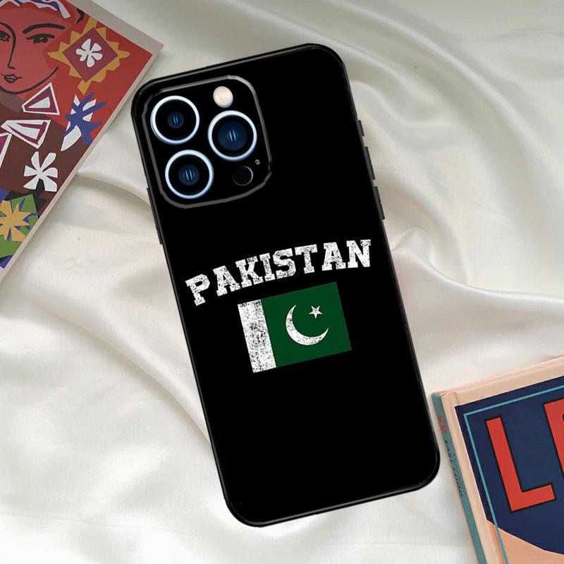 Pakistan Flag Phone Case For iPhone 16 14 13 12 11 15 17 Pro Max 15 16 Plus 13 Mini 16e 17 Air Funda Cover