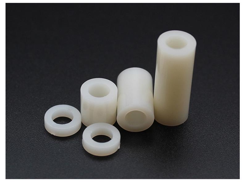 M3 Weißer Nylon-Isolierabstandhalter Dichtungsscheibe