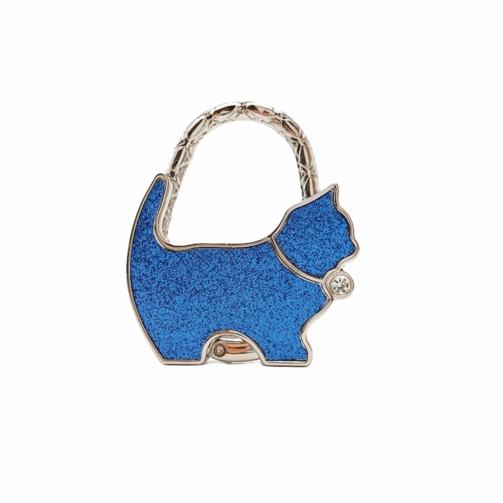 Foldable Cat Handbag Hook Lovely Design Folding Bag Hook NEW Table Edge Hook Home Decoration