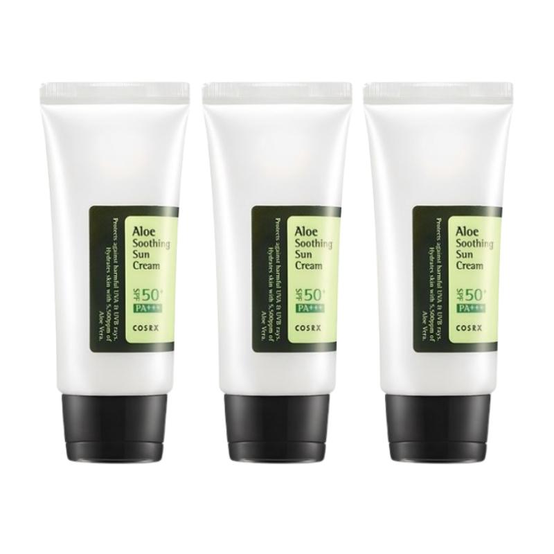 COSRX Aloe Soothing Sun Cream SPF50+ PA+++ 50ml – Daily UV Protection,Lightweight Non-Greasy Texture, UVA/UVB Double Shield