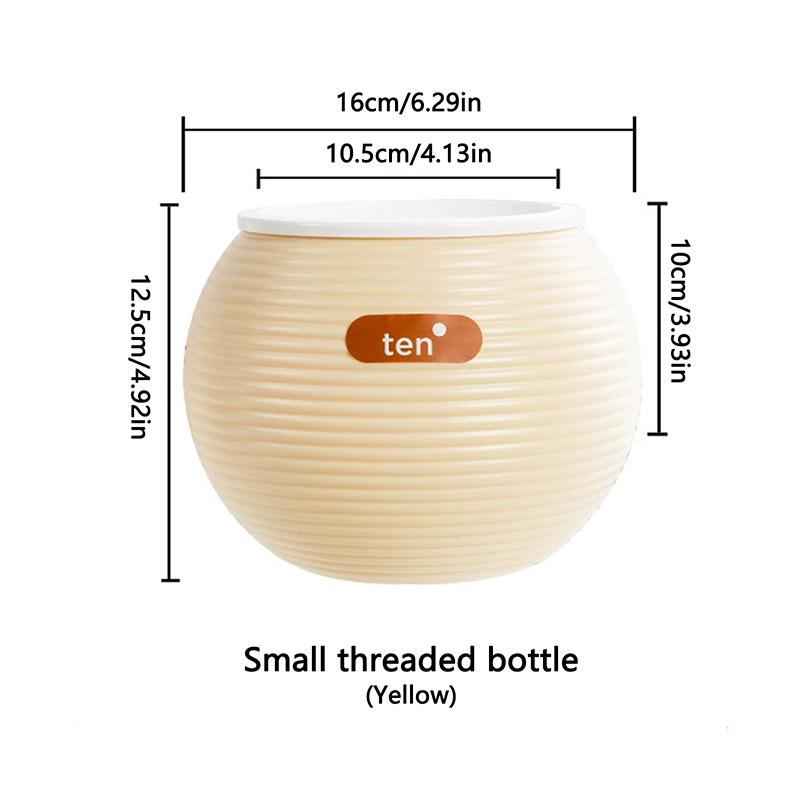 

12.5/14Cm Plastic Growth Box Pot Flower Plantation Pot Home Garden Pot