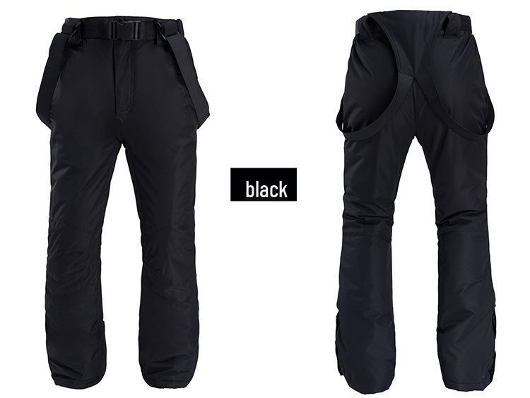 Winter Ski Bib Pants: Windproof, Waterproof, Breathable, and Insulated for Men and Women
