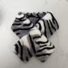 Faux Mink Fur Faux Fur Hat Thick Warm Mink Fur Bucket Cap Leopard Print Scarf  Women Ladies