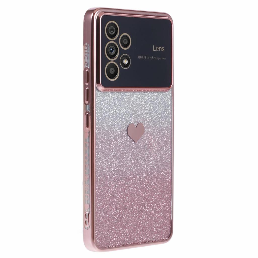 For Samsung Galaxy A53 5G Soft TPU Cover Sparkly Glitter Protective Phone Case