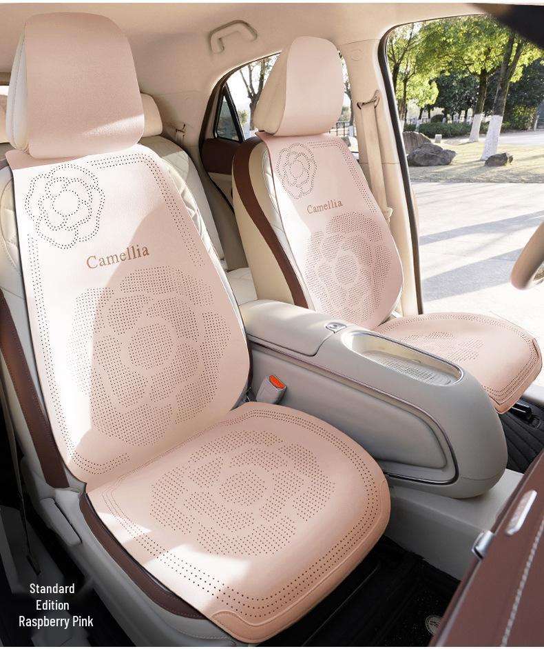 Breathable Suede Seat Covers for Geely Galaxy L7 Dragon MAX & Starship Asian Games Edition