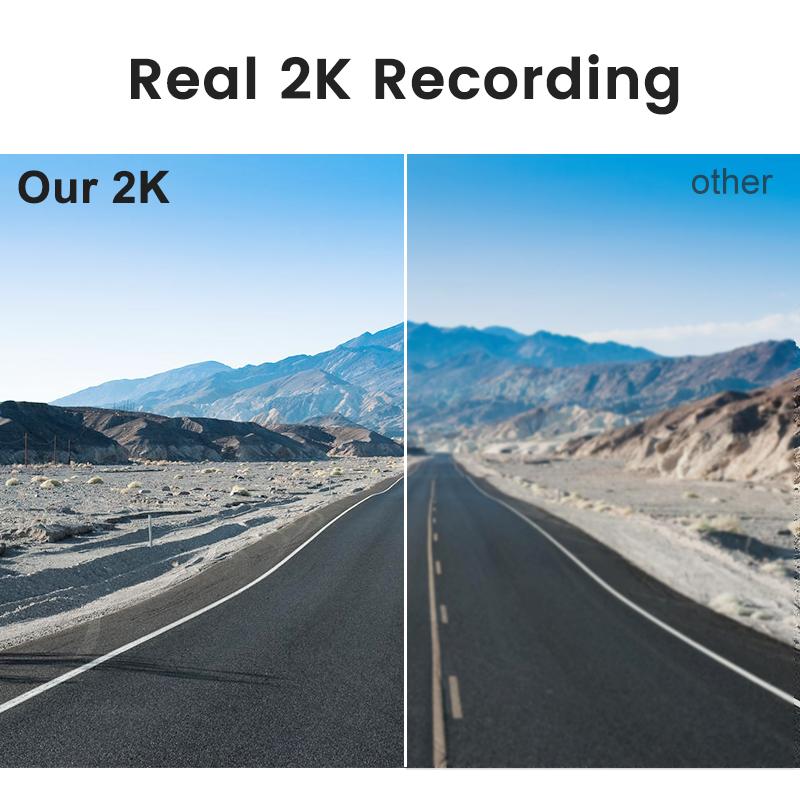 4G LTE 2K Dual Dash Cam, WiFi, GPS, Remote Monitor, Front and Rear, Night Vision