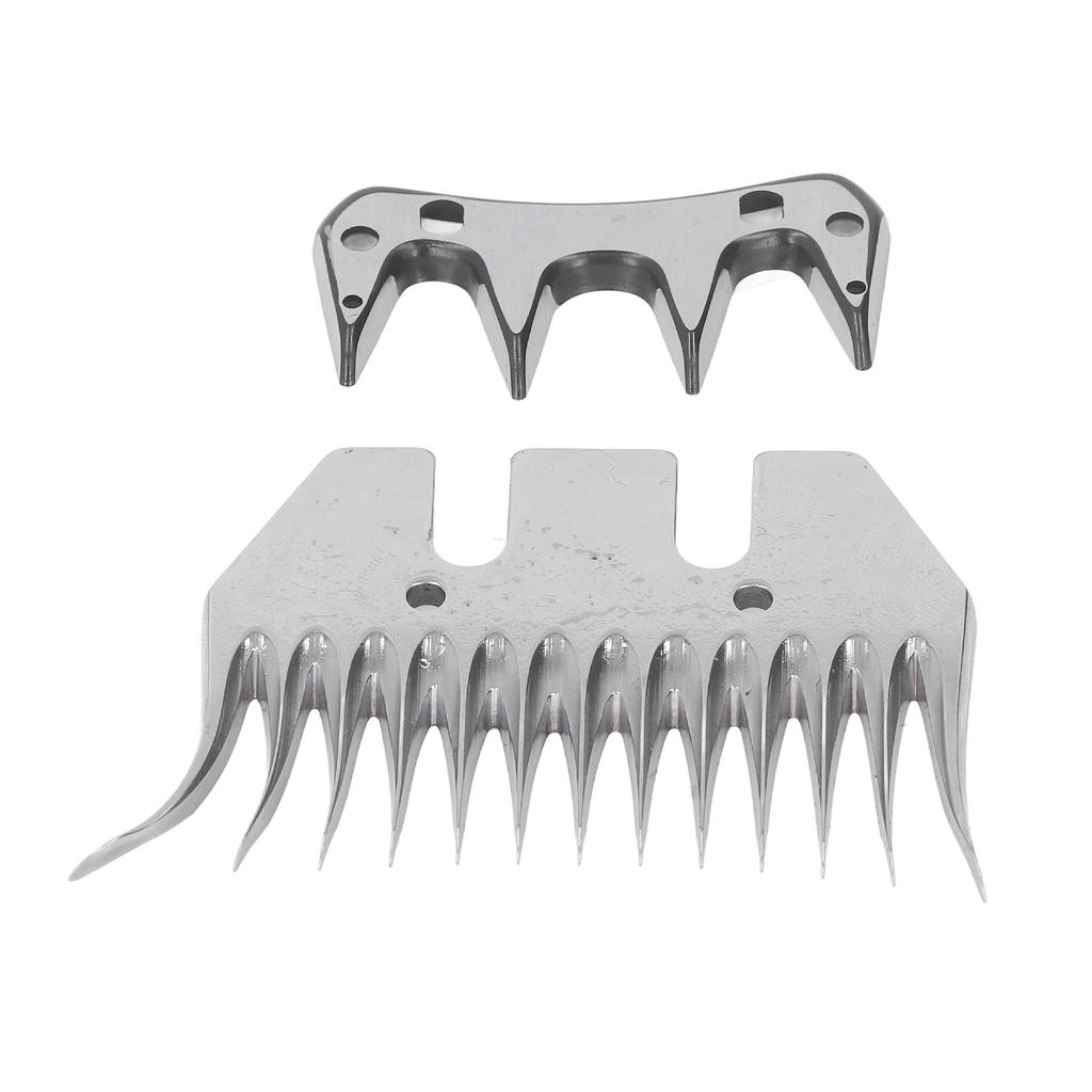 Sheep Shears Blade Curved 13 Teeth Wool Clipper Comb Cutter Trimmer Accessory Set Kit